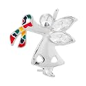 1/2/5/10/25pcs Autism Ribbon Awareness Pin - Celebrate Autism Awareness with Our Puzzle Piece Lapel Pin - Support Advocacy and Raise Awareness - Ideal Gift for Supporters and Advocates