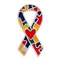 1/2/5/10/25pcs Autism Ribbon Awareness Pin - Celebrate Autism Awareness with Our Puzzle Piece Lapel Pin - Support Advocacy and Raise Awareness - Ideal Gift for Supporters and Advocates