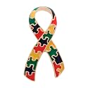 1/2/5/10/25pcs Autism Ribbon Awareness Pin - Celebrate Autism Awareness with Our Puzzle Piece Lapel Pin - Support Advocacy and Raise Awareness - Ideal Gift for Supporters and Advocates