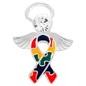 1/2/5/10/25pcs Autism Ribbon Awareness Pin - Celebrate Autism Awareness with Our Puzzle Piece Lapel Pin - Support Advocacy and Raise Awareness - Ideal Gift for Supporters and Advocates