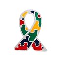 1/2/5/10/25pcs Autism Ribbon Awareness Pin - Celebrate Autism Awareness with Our Puzzle Piece Lapel Pin - Support Advocacy and Raise Awareness - Ideal Gift for Supporters and Advocates