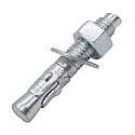 1/2 Concrete Anchors, 1/2 Wedge Anchors Bolts, 3-1/2" L, 30 Pcs
