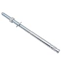 1/2 Concrete Anchors, 1/2 Wedge Anchors Bolts, 10" L, 10 Pcs