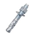 1/2 Concrete Anchors, Wedge Anchor Bolts, 3" L,30 Pcs