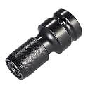 1/2 Inch Square To 1/4 Inch Hex Female Socket Adapter Drill Chuck Converter Impact Driver