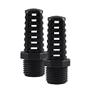1/2 Inch Threaded Suction/Overflow Strainer, Screen Strainer 1/2 Inch (2 Pieces)