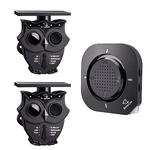12 mile long range solar wireless driveway alarm system 1r2s