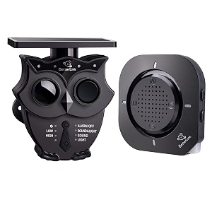 12 mile long range solar wireless driveway alarm system 1r1s