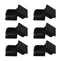 1.25" 1 1/4 Square Tubing End Cap Plastic Plugs 12 Pack, 1.25 Inch Tube End Cap 1 1/4 Black Square Plug 1.25"x1.25" Fence Post Pipe Cap 1.25x1.25 Inch Tubing Insert