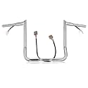 1.25" Fat 14" Rise 1996-2006 Street Glide Handlebar, Chrome