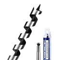 1-3/16" X 31.5" Auger Bit for Wood, 30x800mm Extra Long Auger Drill bit