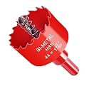 1-3/4 Inch / 44mm Hole Saw for Wood, Plastic Board, Ceiling,Drywall, and Metal Sheet - HSS Bi-Metal Hole Cutter with Pilot Drill Bit