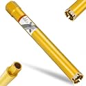 1 3/4 Inch Wet Core Drill Bit, 14" Depth, 1-1/4"-7 Thread Diamond Core Bits for Concrete with Rebar, Masonry, Brick Block,Cement, Stucco, Stone (44mm)