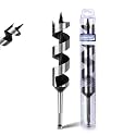 1-3/8" X 9" Auger Bit for Wood, 35x230mm Long Auger Drill Bit
