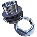1" NPT SS304 Heavy Duty EZ Seal Weldless Bulkhead w/EPDM Gaskets