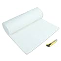 1"x24"x84",2400F Ceramic Fiber Fireproof Insulation Blanket, Applicable to Furnace, forging, kiln and Stove