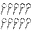1/4"-20 x 1 UNC Lifting Shoulder Eye Bolts (10 Pack)