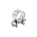 1/4" Mini Fuel Injection Hose Clamps, 20PCS Gas Line Hose Clamp, Adjustable Pipe Hose Clip Tube Clamps for Automotive,Agriculture,Plumbing, 7/16"-1/2" Dia