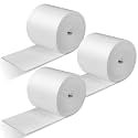 1/4" X 6" X 5 Yard 3 Rolls Adhesive Felt Sheet Padding,White