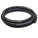 1/4 Fuel Line, Nylon Braided Fuel Line Hose 5FT, NBR Rubber Hose