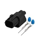 1/5/10/20/50Sets 2Pin Automotive Water Proof Electric Wire Harness Male Female Wiring Connector Plug 6188-0590 6189-0891(2p Male B,20 Sets_2P)