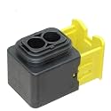 1/5/10 Sets 2 Pin 1-1564546-1 1-156452-1 Connector Male or Female Plug with Terminal and Rubber(2pin 1-1564542-1,10 Sets)