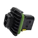 1/5/10 Sets 2 Pin 1-1564546-1 1-156452-1 Connector Male or Female Plug with Terminal and Rubber(2pin 1-1564546-1,10 Sets)