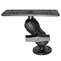 Cast Aluminum C Size 1.5" Short Arm Fish Finder Mount