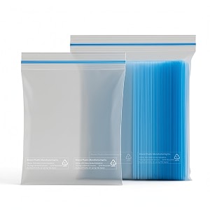2x2 inches 51 microns 100 pieces zip lock bags pouches covers self lock mechanism transparent reusable recycleable resealable