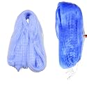 1.5 Finger Unfinished Fishing Gill Net | 35mm Mesh Size | 6ft Height x 250–300ft Length | Twine 011 Ultra-Fine Monofilament | Raw Transparent Nylon Net for Inland Fishing