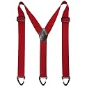 1.5 In Y Belt Loop Suspenders for Unisex Under Clothing with 3 Hooks.