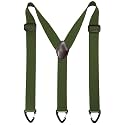 1.5 In Y Belt Loop Suspenders for Unisex Under Clothing with 3 Hooks.