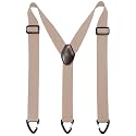 1.5 In Y Belt Loop Suspenders for Unisex Under Clothing with 3 Hooks.