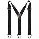 1.5 In Y Belt Loop Suspenders for Unisex Under Clothing with 3 Hooks.
