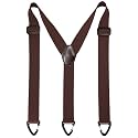 1.5 In Y Belt Loop Suspenders for Unisex Under Clothing with 3 Hooks.