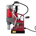 1.57 Inch Mag Drill Press with 6 Coring Bits, Plastic Box, Variable Speed &amp; Adapter, 1550w 820RPM 2922LBF Magnetic Drill Machine, Powerful 1550w Motor, 13000n Magnetic Hold