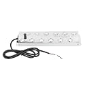 1.5m Cable Ultrasonic Water Pond Fountain Fogger, 12 Heads Mist Maker, IP67 Stainless Steel Fogging Machine, DC45 48V Ultrasonic Mist Maker for Garden Landscape Indoor O