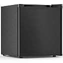 Electactic 1.7 Cu.ft Mini Fridge, Compact Refrigerator, Single Reversible Door, Ultra Quiet, Energy Efficient for Office, Dorm, Bedroom, Apartment, Black