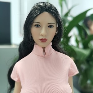 1 6 Scale Female Head SculptAsian Girl