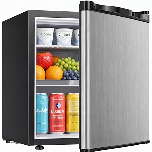 Icyglee 1.7 Cu.Ft Mini Fridge with Freezer