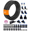 1/8" Air Line Tubing Kit, 100FT SAE J844 PA Nylon Air Hose Tubing