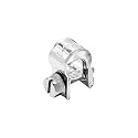 1/8" Mini Fuel Injection Hose Clamps, 20PCS Gas Line Hose Clamp, Adjustable Pipe Hose Clip Tube Clamps for Automotive,Agriculture,Plumbing, 5/16"-13/32" Dia
