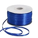 TONIFUL 100 Yard Navy Blue Satin Ribbon 1-1/2 Inch for Gift Wrapping