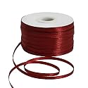 TONIFUL 100 Yard Navy Blue Satin Ribbon 1-1/2 Inch for Gift Wrapping