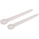 1/8 Teaspoon (0.625 mL | A Pinch) Long Handle Plastic Measuring Spoon for Coffee, Protein Powder, Pet Food, Spices, Grains, Dry Goods – Food-Grade BPA-Free (Pack of 2)