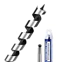 1-9/16" X 23.6" Auger Bit for Wood, 40x600mm Extra Long Auger Drill Bit