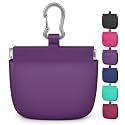 1 Cup Silicone Dog Training Treat Pouch(Purple)