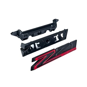 1 grille z71 off road front emblem 3d badge compatible with 2019-2025 silverado tahoe suburban rst 1500 hd 2500 hd 3500hd 84384428 offroad redline