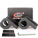 House Tuning 1 inch Bar Clamp-Pack 4 Roof Rack Bar Mounts Tube Clamps Horizontal Bar Clamp Mounting Bracket for Motorcycle ATV Utv Boat Trucks (1"- Clamp Mount kit)