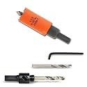 1 inch Hole Saw for Wood, Metal, Plastic &amp; Drywall, with Arbor